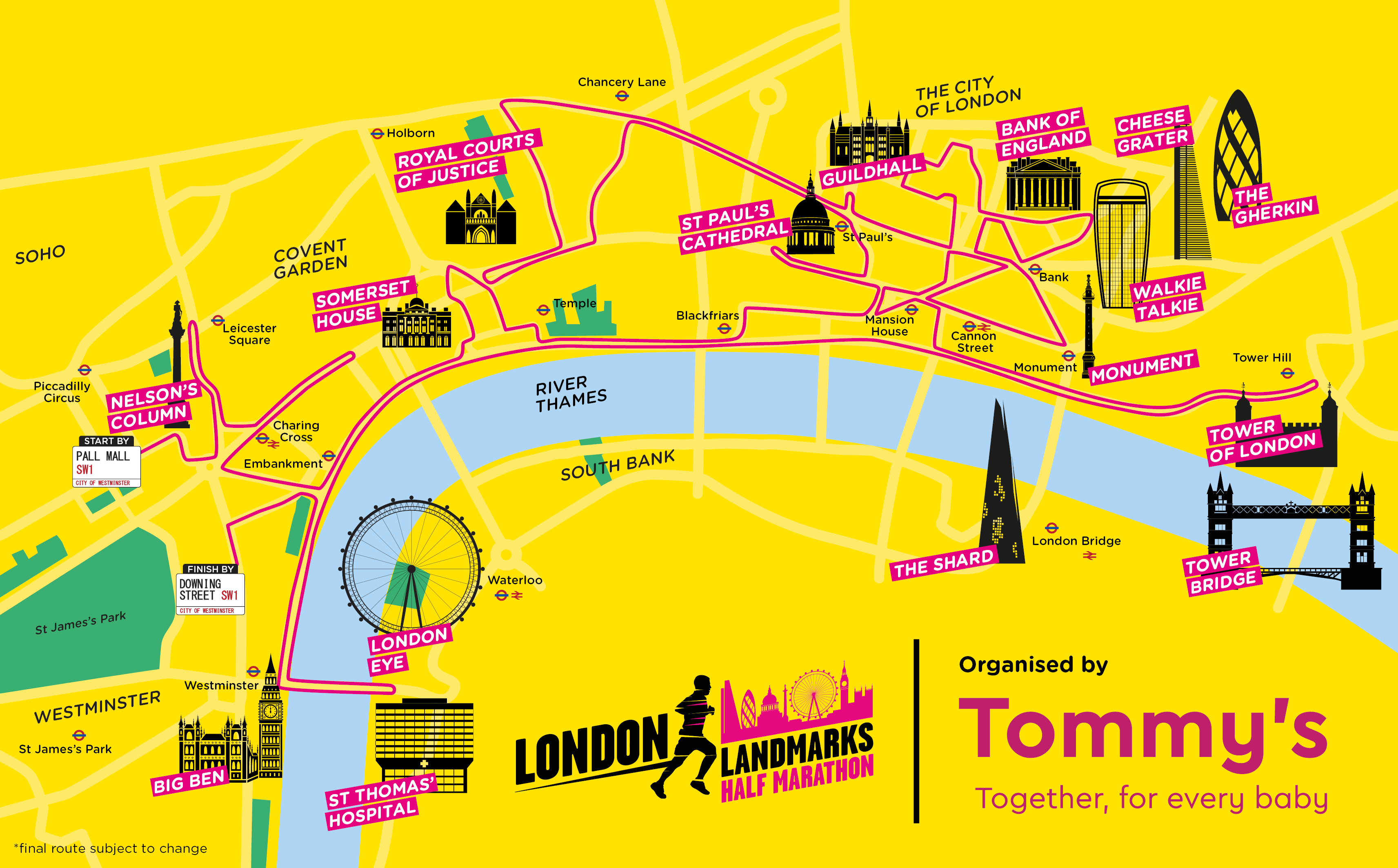 The LLHM route map