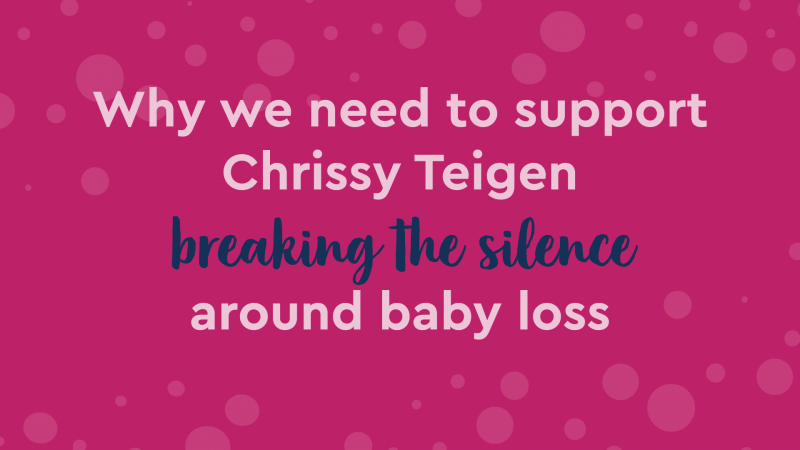 Chrissy Teigen Lost Her Child. Now, She's Doing A Fertility Campaign.