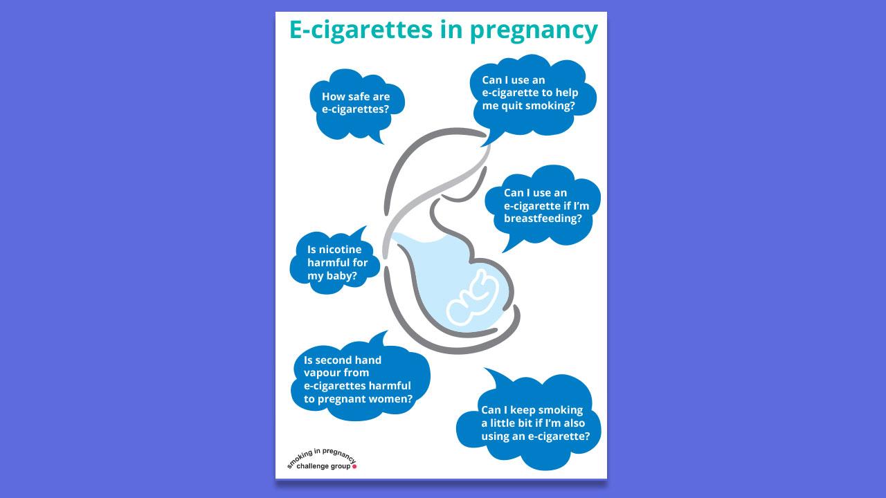 E cigarettes in pregnancy Tommy s